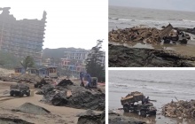 Vụ đổ rác trái phép tại bãi biển Hải Tiến: Công an vào cuộc xác minh