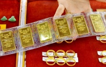 Giá vàng hôm nay 6/4: Vàng thế giới lao dốc, trong nước neo cao ở mức 174,5 triệu đồng