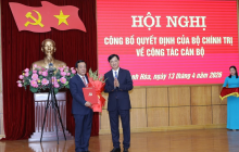 Thượng tướng Lê Đức Thái giữ chức Bí thư Tỉnh ủy Thanh Hóa