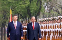 Lễ đón trọng thể Tổng Bí thư, Chủ tịch nước Tô Lâm thăm Trung Quốc