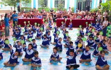 Trường Mầm non Minh Khai: Nơi những 'ngôi sao nhỏ' tỏa sáng cùng Sparkling Stars