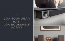 Loa soundbar và bookshelf active: Cuộc chiến giữa sự tiện lợi và cảm xúc âm nhạc