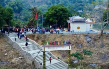 Đền Nàng Han điểm hội tụ tâm linh và trầm tích văn hóa giữa lòng hồ sông Đà