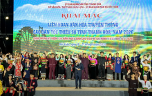 Khai mạc Liên hoan Văn hóa truyền thống các dân tộc thiểu số tỉnh Thanh Hóa năm 2026