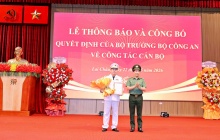 Đại tá Bùi Quyết Toán được bổ nhiệm làm Giám đốc Công an tỉnh Lai Châu