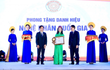 Nghệ nhân Quốc gia thư pháp Kim Sáng - Người 'giữ hồn' chữ thư pháp Việt bằng cả tâm huyết 