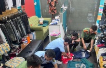 Phát hiện cơ sở kinh doanh hàng hóa có dấu hiệu giả mạo thương hiệu ở Ninh Bình