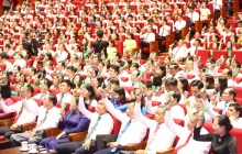 Khai mạc phiên thứ nhất Đại hội đại biểu toàn quốc Hội Nông dân Việt Nam lần thứ IX