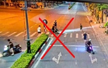 Phú Thọ: Ngăn chặn nhóm 11 thanh thiếu niên rượt đuổi, hỗn chiến giữa đêm