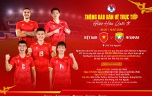 Từ 16/7, Thái Nguyên mở bán vé trận giao hữu Việt Nam - Myanmar