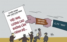Bóc lột người lao động bằng thủ đoạn lừa gạt, dụ dỗ: Mức phạt lên đến 75 triệu đồng