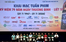 Khai mạc Tuần phim Kỷ niệm 79 năm Ngày Thương binh - Liệt sĩ 27/7