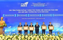FTA Index 2025: 'Thước đo' hiệu quả thực thi Hiệp định thương mại tự do tại 34 địa phương