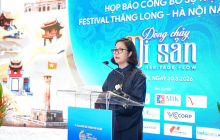Festival Thăng Long - Hà Nội 2026: Kết nối di sản, nghệ thuật và sáng tạo trong 'dòng chảy di sản'