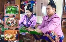 Giữ hồn văn hóa “Kin khẩu hó” - Lễ mừng cơm mới của dân tộc Lào