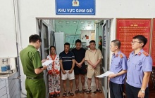Tạm giữ hình sự 4 đối tượng trong vụ hành hung tài xế taxi ở Quảng Ninh