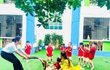 Trường Mầm non Minh Khai: Khởi đầu năm học mới bằng yêu thương và sẻ chia