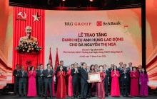 Chủ tịch Tập đoàn BRG Nguyễn Thị Nga được phong tặng danh hiệu Anh hùng Lao động thời kỳ đổi mới
