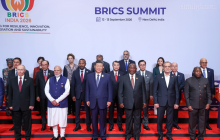 Thủ tướng Lê Minh Hưng cùng nhiều nguyên thủ dự Hội nghị thượng đỉnh BRICS tại Ấn Độ
