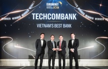 Techcombank lần thứ 6 liên tiếp được Euromoney vinh danh “Ngân hàng Tốt nhất Việt Nam”