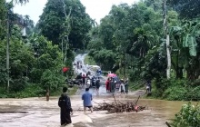Thanh Hóa: Mưa lớn kéo dài nhiều xã miền núi bị ngập lụt, cô lập