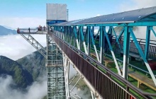 Khu du lịch Cầu kính Rồng Mây hoạt động trở lại