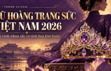 Nữ hoàng Trang sức Việt Nam 2026 công bố lịch chung kết mới tại Huế