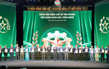 Vinh danh 96 nông dân Việt Nam xuất sắc 40 năm đổi mới