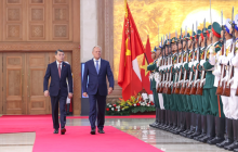 Thủ tướng Lê Minh Hưng chủ trì lễ đón chính thức Thủ tướng Ba Lan Donald Tusk