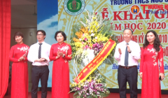 Hà Nội: Lễ khai giảng năm học mới tại ngôi trường 100 năm tuổi