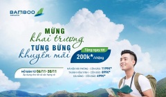 Khai trương các đường bay mới tới Côn Đảo, Bamboo Airways tung ưu đãi cực nóng