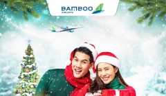 Bay Giáng sinh, rinh quà may mắn cùng Bamboo Airways
