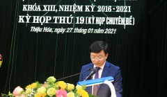 Thanh Hóa: Thiệu Hóa có tân Chủ tịch UBND huyện 38 tuổi