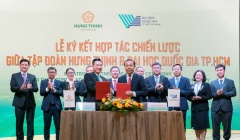 Tập đoàn Hưng thịnh và Đại học quốc gia TP.HCM ký kết hợp tác chiến lược
