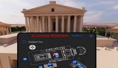 Du lịch 38 địa điểm trong quần thể đền BaalBek bằng thực tế ảo
