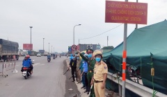 Hà Nội: Tăng cường kiểm soát chặt người ra vào TP tại 22 chốt cửa ngõ