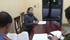 Hà Nam: Bắt tạm giam người phụ nữ khai báo y tế gian dối