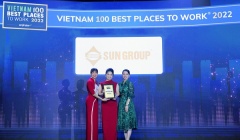 Sun Hospitality Group được vinh danh trong “Top 2 DN ẩm thực & nghỉ dưỡng có môi trường làm việc tốt nhất 2022”