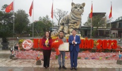 Tác giả linh vật mèo ở Quảng Trị được khen thưởng