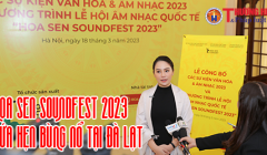 Sự kiện âm nhạc Quốc tế Hoa Sen Soundfest 2023 - Hứa hẹn nhiều cảm xúc bùng nổ tại Đà Lạt