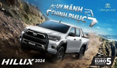 Toyota Hilux phiên bản mới ra mắt tại Việt Nam