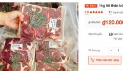 Người tiêu dùng cần cẩn trọng với thịt nhập khẩu giá rẻ trên 'chợ mạng'