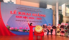 Trường Tiểu học Chu Văn An: Vững vàng, tự tin bước vào năm học mới