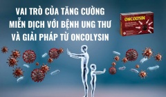 Tăng cường miễn dịch - Chìa khóa quan trọng trong điều trị ung thư và giải pháp từ Oncolysin