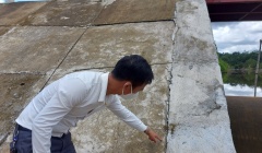 Kon Tum: Công trình thủy lợi hơn 9 tỉ đồng vừa bàn giao đã hư hỏng