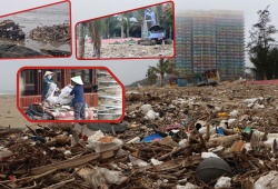 Đổ gần 4 tấn rác xuống biển Hải Tiến, chờ thủy triều “xóa dấu vết”: Người thuê khai gì?