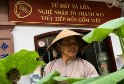 Nghệ nhân Tô Thanh Sơn và dấu ấn men rạn trứ danh Bát Tràng