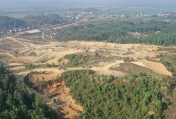 Thanh Hóa: Xác nhận đăng ký thu hồi hơn 80.000 m³ đất san lấp tại dự án Nhà máy giày da Luận Thành