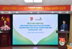 Vietcombank và Trung ương Đoàn TNCS Hồ Chí Minh tổ chức Lễ ký kết hợp tác giai đoạn 2023-2027