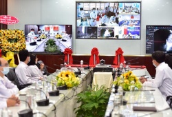 Kết nối Teleheath điều hành chăm sóc sức khỏe cán bộ dự Đại hội XIII của Đảng